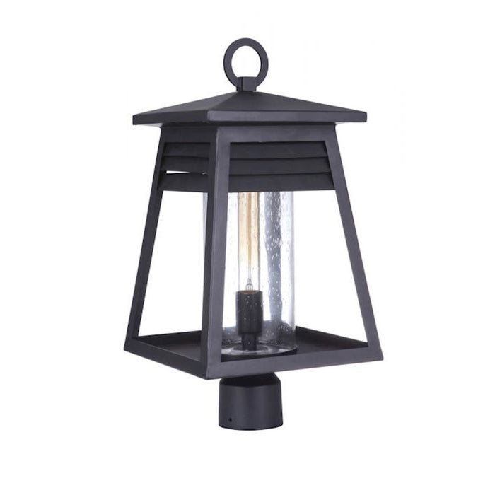 Craftmade Becca 1 Light Large Outdoor Post Mount Matte Black