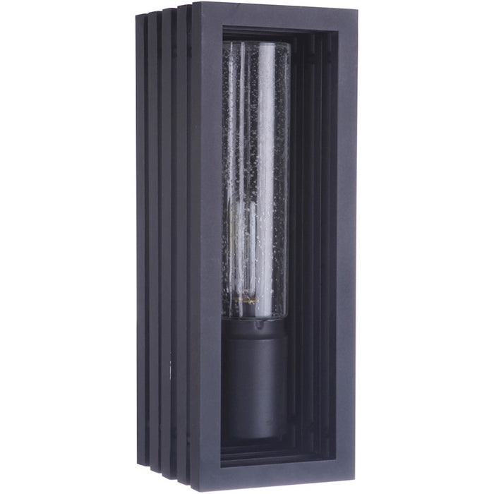 Craftmade Carmel 1 Light Outdoor Lantern Matte Black