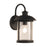 Craftmade O'Fallon 1 Light Outdoor Lantern, Bronze/Seeded