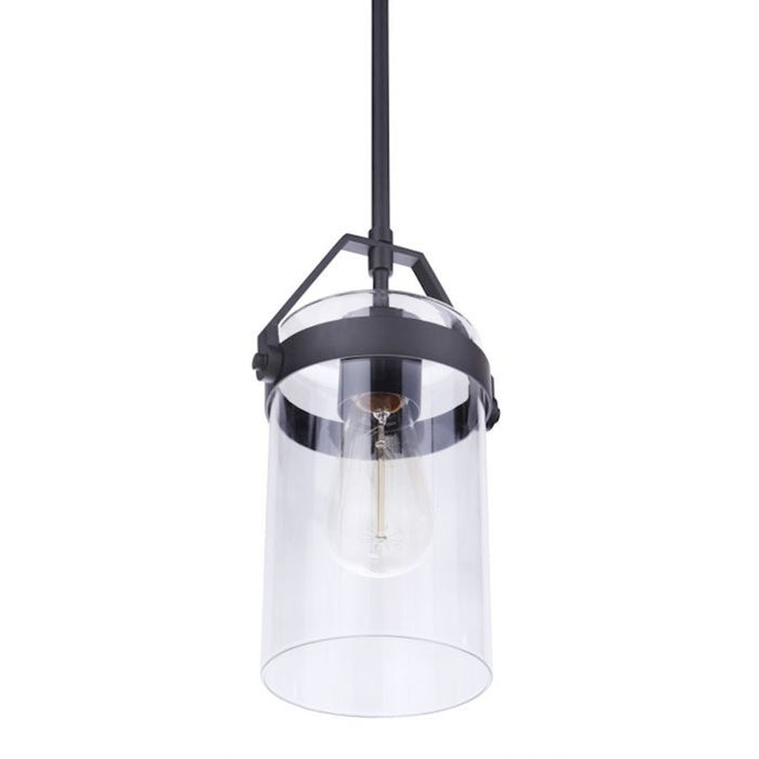 Craftmade Franklin 1 Light Outdoor Pendant, Midnight