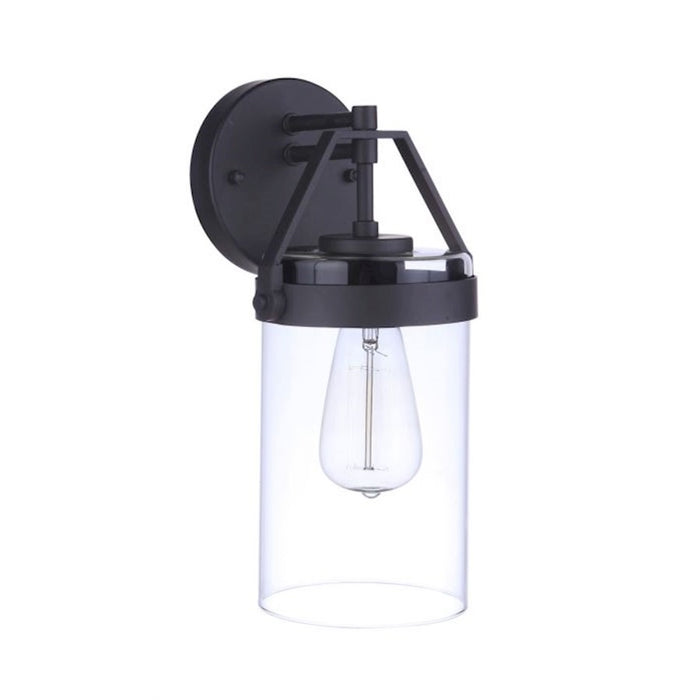 Craftmade Franklin 1 Light Outdoor Wall Mount, Midnight