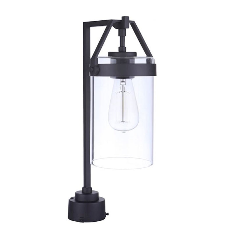 Craftmade Franklin 1 Light Outdoor Post Mount, Midnight
