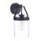 Craftmade Franklin 1 Light Outdoor Wall Mount, Midnight