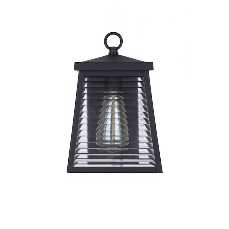 Craftmade Armstrong 1 Light Small Outdoor Wall Mount, Midnight
