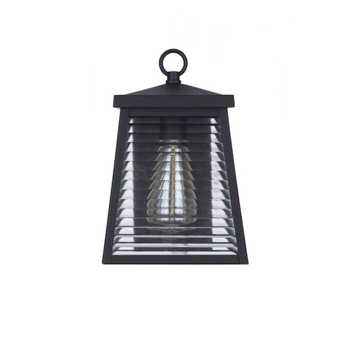 Craftmade Armstrong 1 Light Small Outdoor Wall Mount, Midnight
