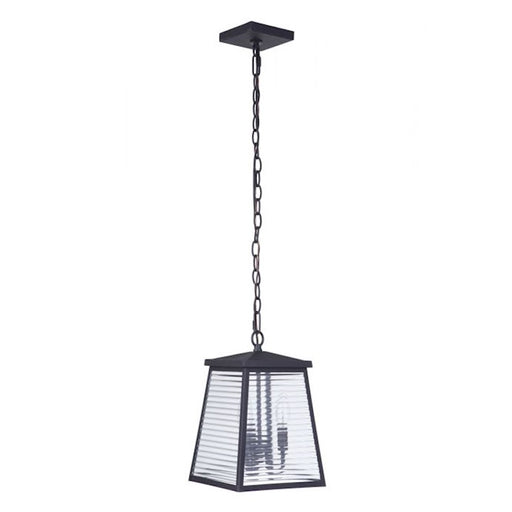Craftmade Armstrong 3 Light Outdoor Pendant, Midnight
