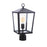 Craftmade Olsen 1 Light Outdoor Post Light, Midnight