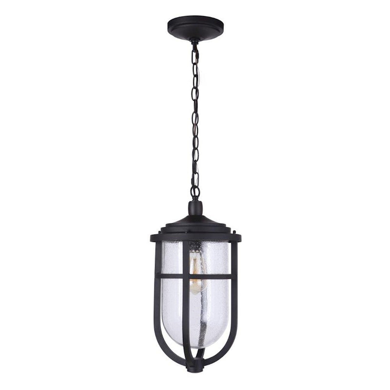 Craftmade Voyage 1 Light Outdoor Pendant, Midnight