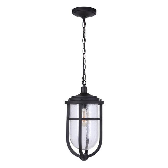 Craftmade Voyage 1 Light Outdoor Pendant, Midnight