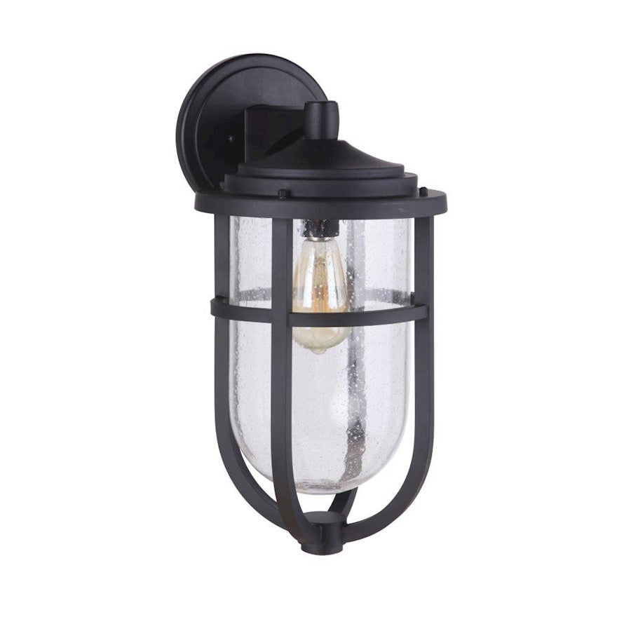 Craftmade Voyage 1 Light Outdoor Lantern, Midnight