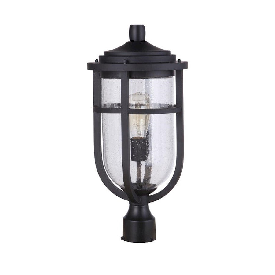 Craftmade Voyage 1 Light Outdoor Post, Midnight
