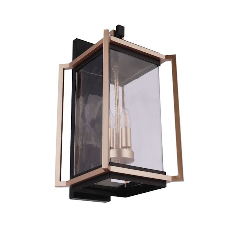 Craftmade Metalwork 4 Lt Large Outdoor Wall Lantern, Mid/Brass