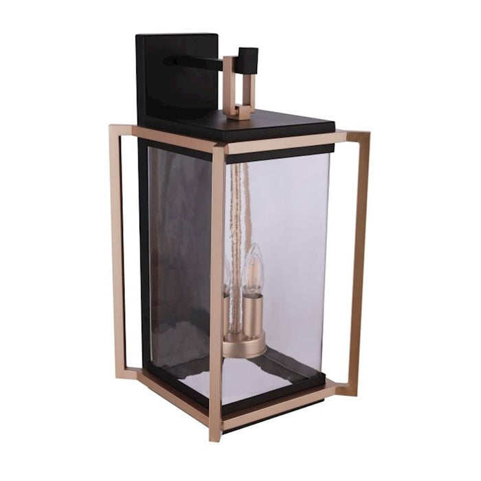 Craftmade Metalwork 4 Lt Large Outdoor Wall Lantern, Mid/Brass