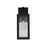 Craftmade Marin 1 Light 13.75" Outdoor Lantern, Textured Black/Clear
