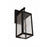 Craftmade Marin 1 Light 13.75" Outdoor Lantern, Textured Black/Clear