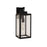 Craftmade Marin 1 Light 16.88" Outdoor Lantern, Textured Black/Clear