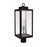 Craftmade Marin 1 Light Outdoor Post Mount, Textured Black/Clear - ZA6825-TB