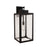 Craftmade Marin 1 Light 24" Outdoor Lantern, Textured Black/Clear