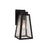 Craftmade Sorano 1 Light 11.63" Outdoor Lantern, Black/Clear