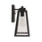 Craftmade Sorano 1 Light 11.63" Outdoor Lantern, Black/Clear