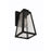 Craftmade Sorano 1 Light 11.63" Outdoor Lantern, Black/Clear