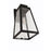 Craftmade Sorano 1 Light 16.75" Outdoor Lantern, Black/Clear