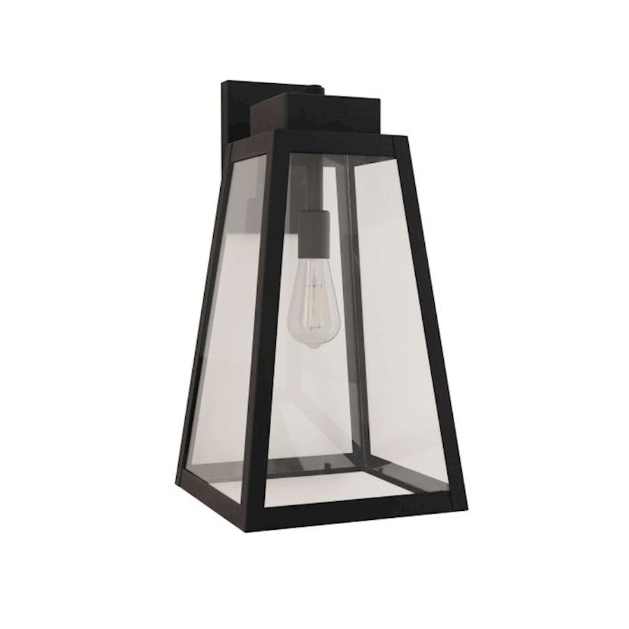 Craftmade Sorano 1 Light 19.63" Outdoor Lantern, Black/Clear - ZA6934-TB