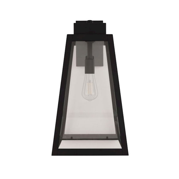 Craftmade Sorano 1 Light 19.63" Outdoor Lantern, Black/Clear