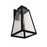 Craftmade Sorano 1 Light 19.63" Outdoor Lantern, Black/Clear
