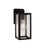 Craftmade Harris 1 Light 12.13" Outdoor Lantern, Black/Clear