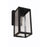 Craftmade Harris 1 Light 12.13" Outdoor Lantern, Black/Clear