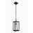 Craftmade Harris 1 Light Outdoor Pendant , Textured Black/Clear - ZA7111-TB