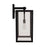 Craftmade Harris 1 Light 22.25" Outdoor Lantern, Black/Clear