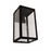 Craftmade Harris 1 Light 22.25" Outdoor Lantern, Black/Clear