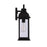 Craftmade Bent Tree 1 Light Outdoor Wall Lantern, Midnight/Clear