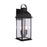 Craftmade Bent Tree 2 Light Outdoor Wall Lantern, Midnight/Clear