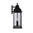 Craftmade Bent Tree 2 Light Outdoor Wall Lantern, Midnight/Clear