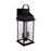 Craftmade Bent Tree 2 Light Outdoor Wall Lantern, Midnight/Clear