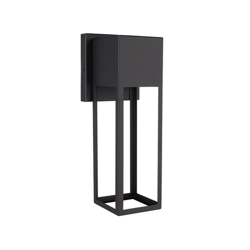 Craftmade Notable 1 Light Outdoor 12" LED Wall Lantern, Midnight
