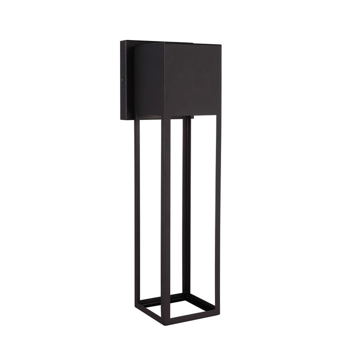 Craftmade Notable 1 Light Outdoor 16" LED Wall Lantern, Midnight