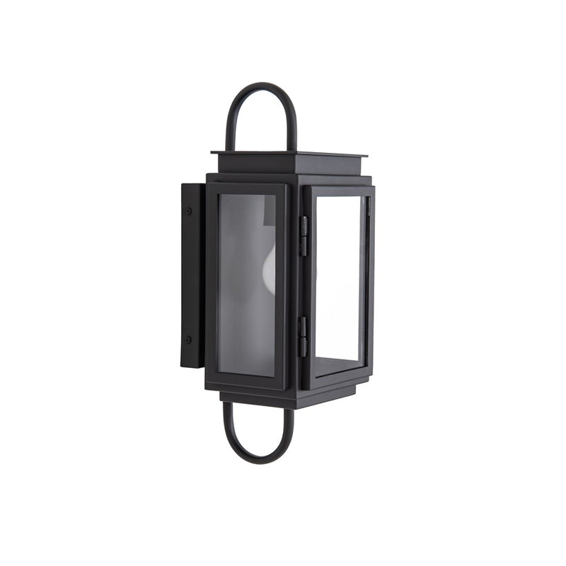 Craftmade Irving 1 Light Outdoor Wall Latern, Textured Black