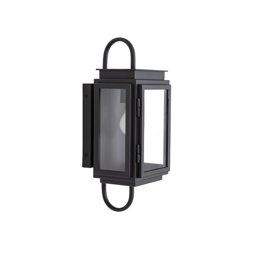Craftmade Irving 1 Light Outdoor Wall Latern, Textured Black - ZA7704-TB