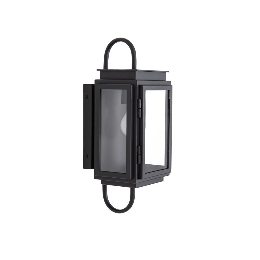 Craftmade Irving 1 Light Outdoor Wall Latern, Textured Black - ZA7704-TB