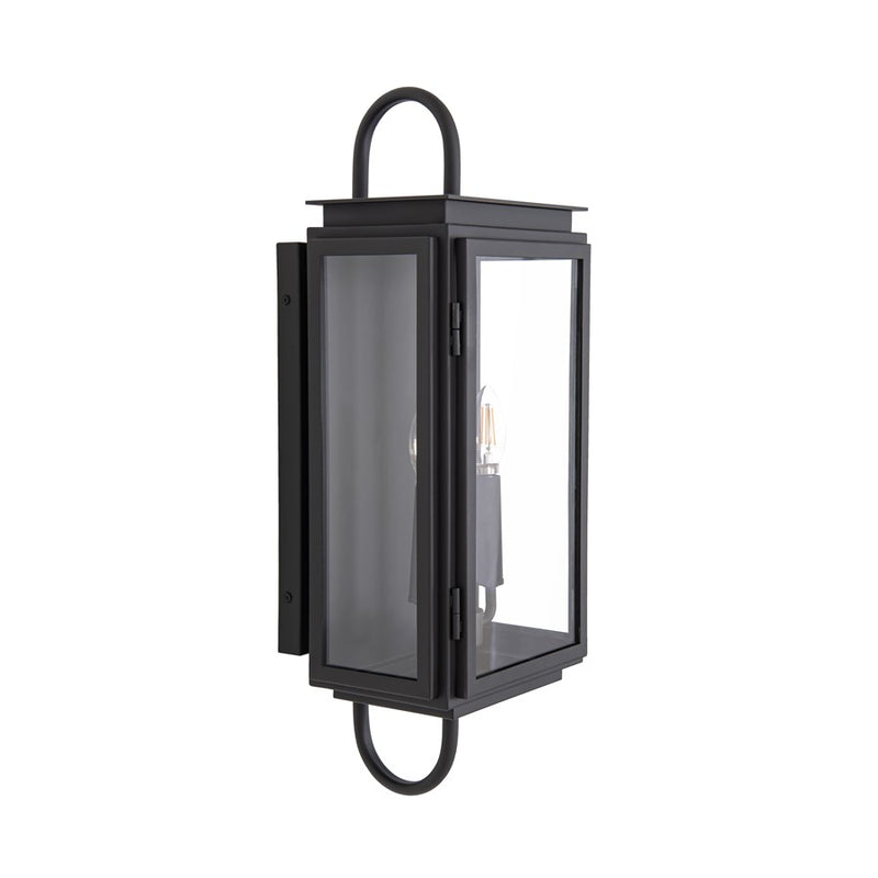 Craftmade Irving 2 Light Outdoor Wall Lantern, Textured Black