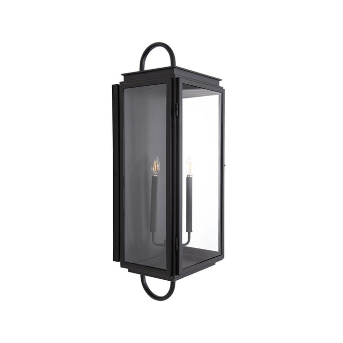 Craftmade Irving 4 Light Outdoor Wall Lantern, Textured Black