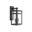 Craftmade O'Neal 15" 2 Light Outdoor Wall Lantern, Textured Black