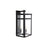 Craftmade O'Neal 21" 2 Light Outdoor Wall Lantern, Textured Black