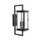 Craftmade Jordan 3 Light Outdoor Wall Lantern, Textured Black