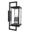 Craftmade Jordan 38" 4 Light Outdoor Wall Lantern, Textured Black