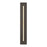 Craftmade Profiled 1 Light 30" Outdoor Lantern, Textured Black